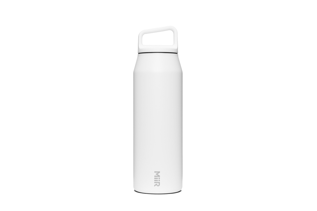 32oz Wide Mouth Bottle (Black/White)