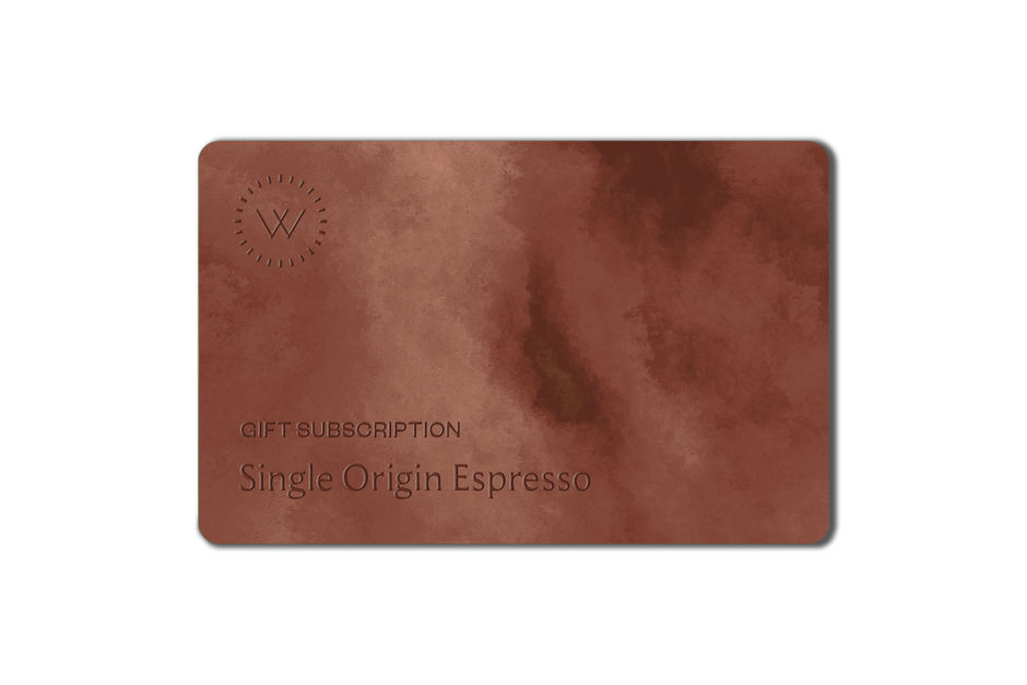 Single Origin Espresso – Gift Subscription